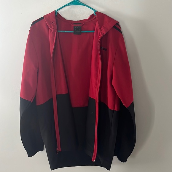Red Adidas track jacket - Picture 1 of 2